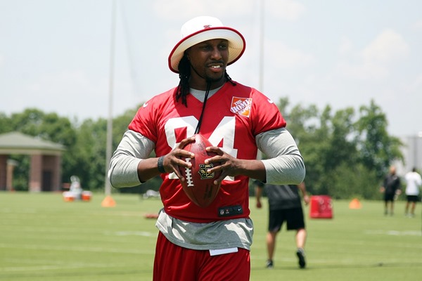 Roddy White to Have Minor Elbow Surgery, Expected Back for Week 1