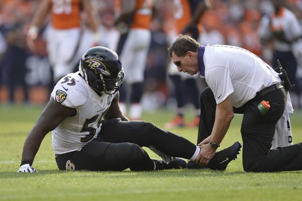 Terrell Suggs Out for the Season with Torn Achilles