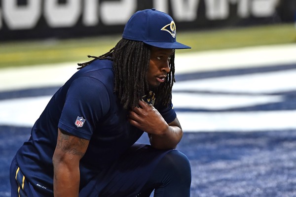 Todd Gurley Not Listed on Rams Injury Report