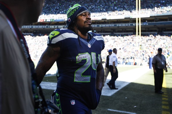 Looks Like the Seahawks Rested Marshawn Lynch for Precautionary Reasons