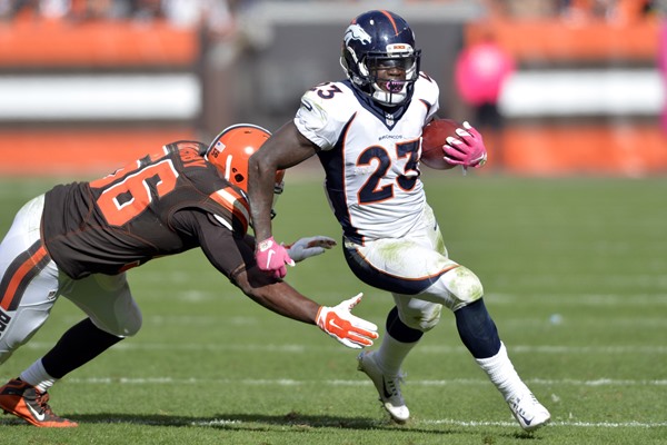 Ronnie Hillman Looks to be Broncos Primary Running Back