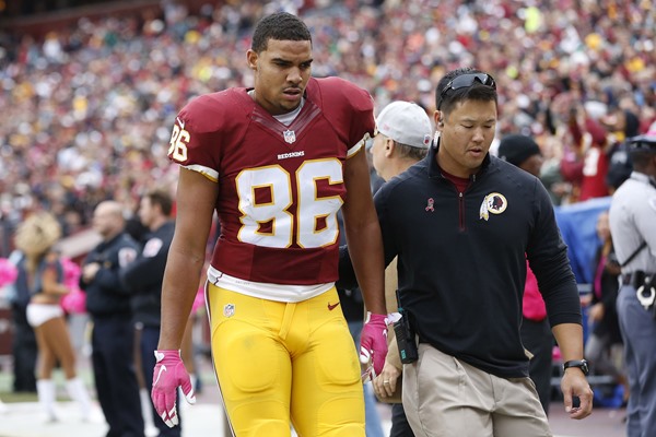 Jordan Reed Expects to Return Week 7 Against the Tampa Bay Buccaneers