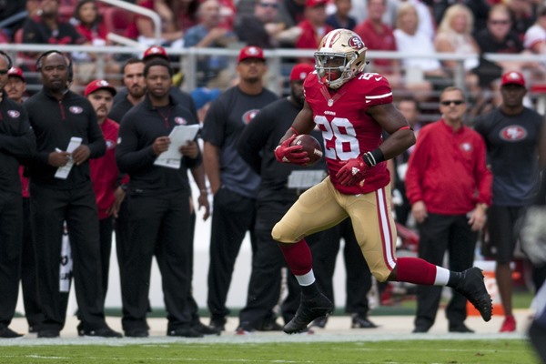 Carlos Hyde Ruled Out for Sunday's Game vs Rams