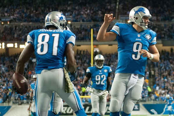 Last Minute DraftKings Tip, Week 15: Matthew Stafford-Calvin Johnson Stack