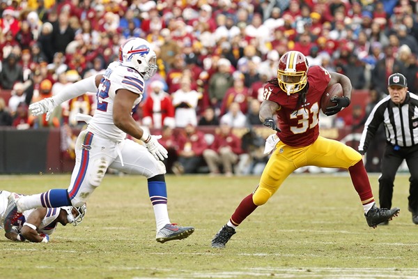 Report: Washington RB Matt Jones Not Expected to Play in Week 16