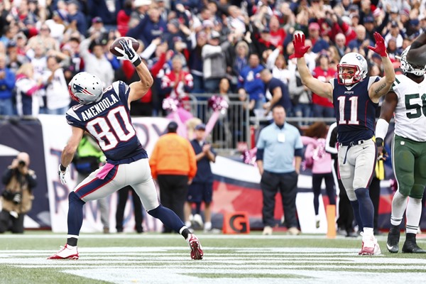 Danny Amendola and Julian Edelman Ruled Out for Week 16