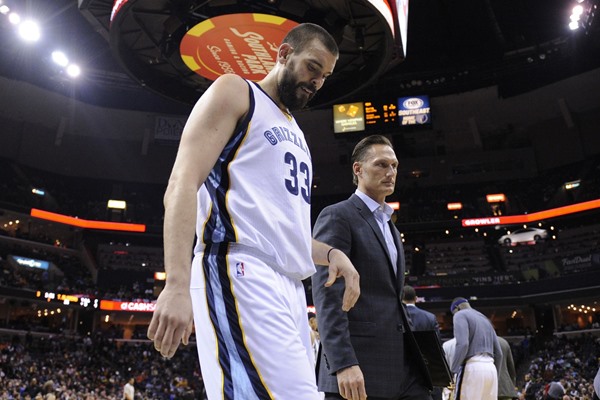 Marc Gasol Out Indefinitely with Broken Foot