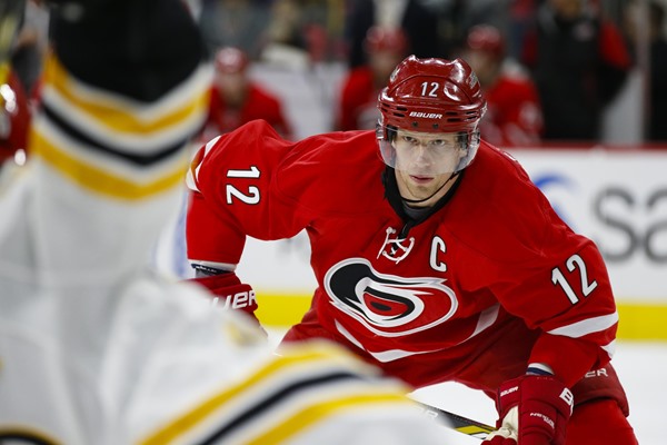 Eric Staal Traded to New York Rangers