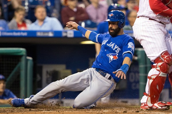 Blue Jays OF Jose Bautista Placed on 15-day Disabled List