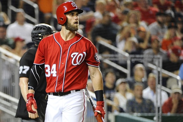 Report: Nationals OF Bryce Harper Has Played Through Shoulder Injury for Last 2 Months