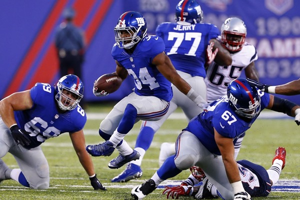 Shane Vereen's Season-Ending Injury Puts Fantasy Owners in Difficult Spot 