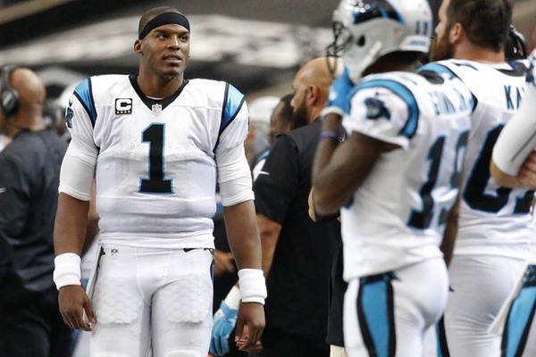 Fantasy Impact: Cam Newton Suffers Concussion in Loss to the Falcons 