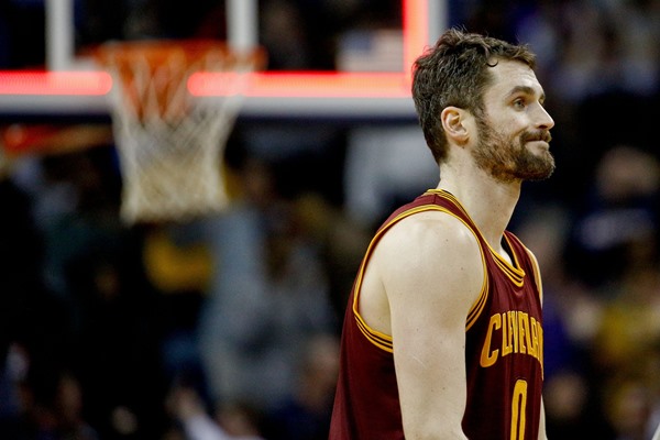 Cavaliers F Kevin Love Will not Play Monday Against the Mavericks 