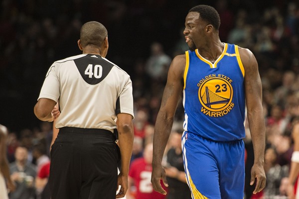 Warriors F Draymond Green Out Thursday Against the Clippers