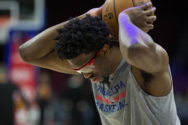 Joel Embiid (Knee) Ruled Out for Saturday