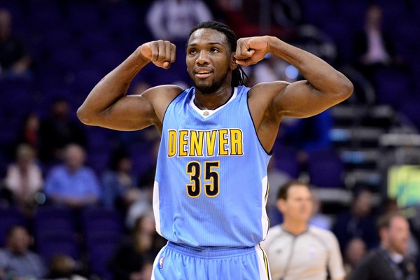 Nuggets F Kenneth Faried Out Monday Against the Warriors 