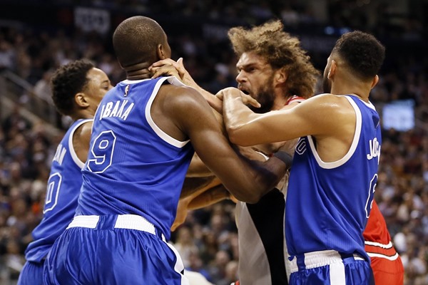 Fantasy Alert: Serge Ibaka and Robin Lopez Both Suspended for Fight 