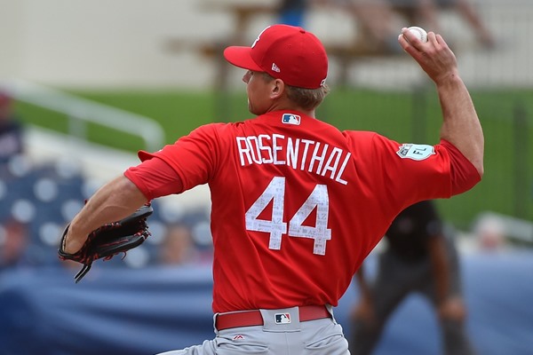 Cardinals Place RP Trevor Rosenthal on 10-day DL 