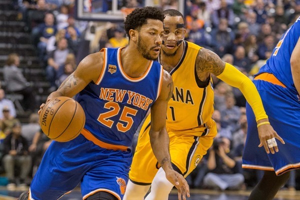 Knicks G Derrick  Rose Out For Season with Torn Meniscus 