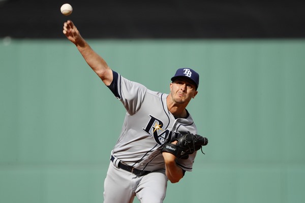 Tampa Bay Rays SP Jake Odorizzi Exits Start with Pulled Hamstring