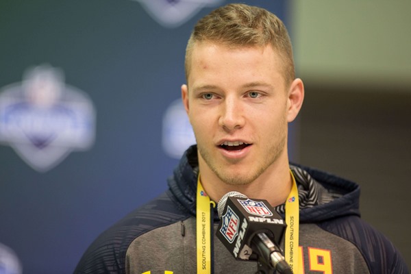 NFL Draft Fantasy Slant: Carolina Panthers Select RB Christian McCaffrey 