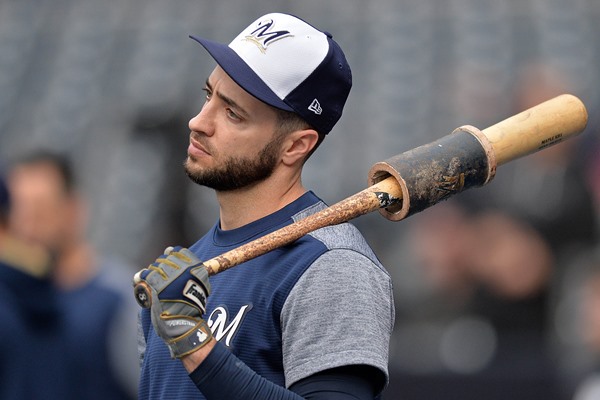 Brewers Place OF Ryan Braun on Disabled List