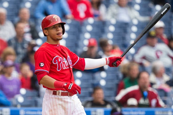 Phillies Place 2B Cesar Hernandez on DL with Oblique Injury 