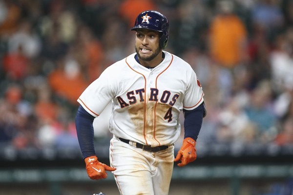 Injury Alert: Astros OF George Springer Leaves Game After Being Hit on Hand 