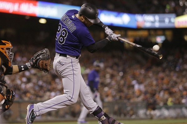 Rockies 3B Nolan Arenado Returns to Lineup Tuesday 