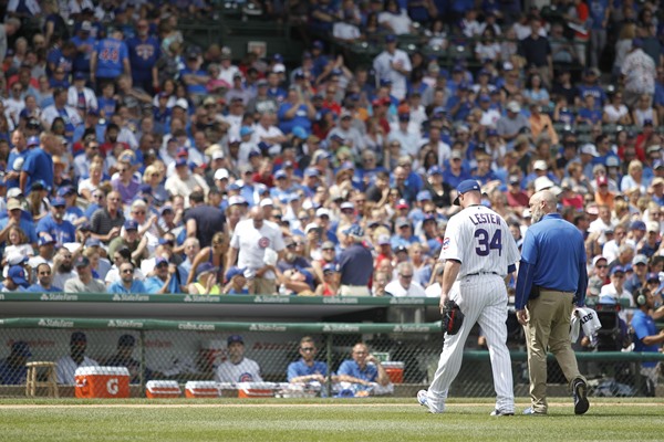 Cubs SP Jon Lester (Shoulder Fatigue) Placed on Disabled List