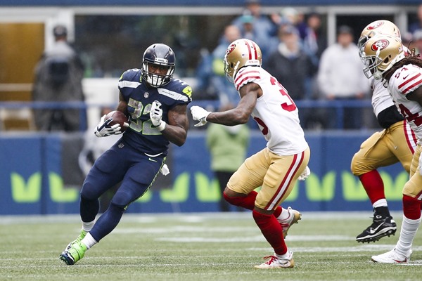 Seahawks' Chris Carson Joins Elite Rookie Running Back Group 