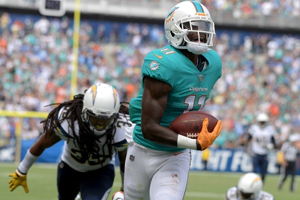 Dolphins WRs DeVante Parker, Jarvis Landry Active for Week 3 