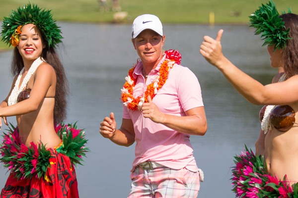 Suzann Pettersen Wins LPGA Lotte Championship in Playoff