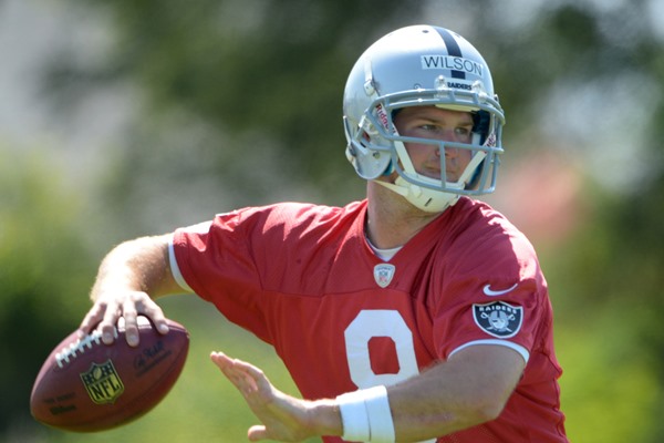 Tyler Wilson Looking Great, Oakland Raiders Starter?