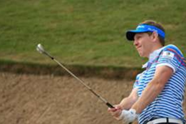 Thomas Bjorn and Stephen Gallacher lead after day two of the Omega European Masters.