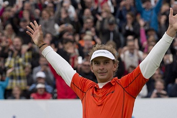 Home favourite Joost Luiten defeats Miguel Angel Jimenez in a playoff to win the KLM Open.