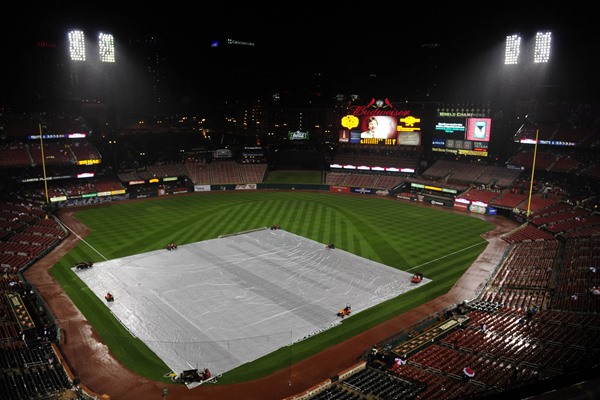 NLCS Game 3: Rain Delay Recap of Giants vs. Cardinals