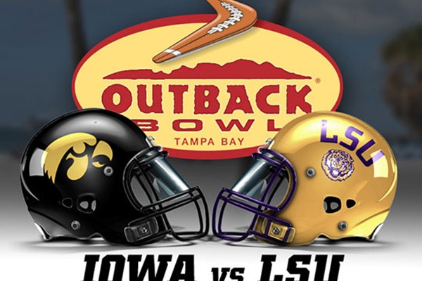Outback Bowl Preview: LSU vs Iowa