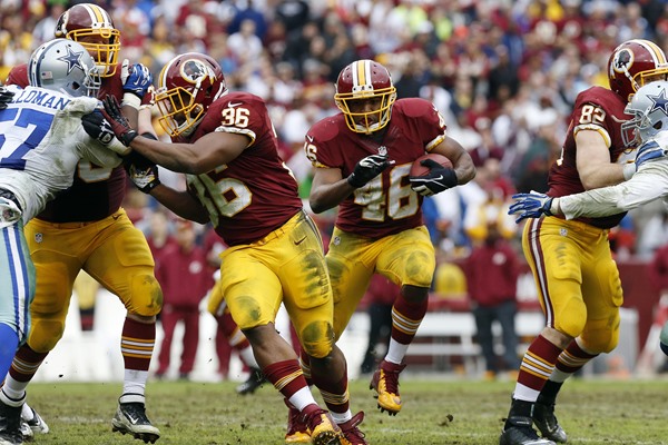 Current Washington Redskins Starting Offense