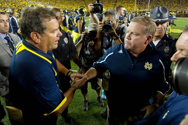 College Football Preview: #16 Notre Dame vs Michigan 