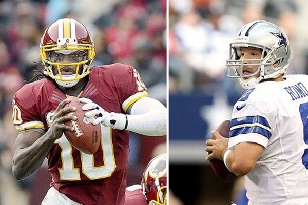 Fantasy Football Week 17: Tony Romo vs. Robert Griffin III