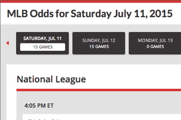 MLB Picks for Jul 11 2015