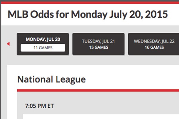 Today's MLB Picks for Monday, July 20 2015